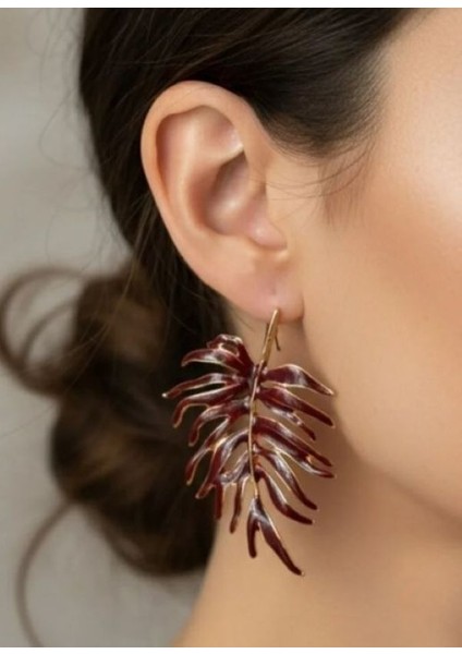 Zr Model Areka Yaprağı Küpe fiyatları