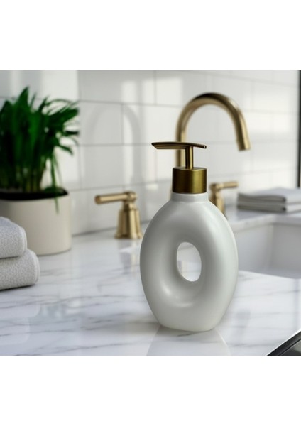 Sıvı Sabunluk Banyo Mutfak Şık Görünüm Siyah Beyaz fiyatları