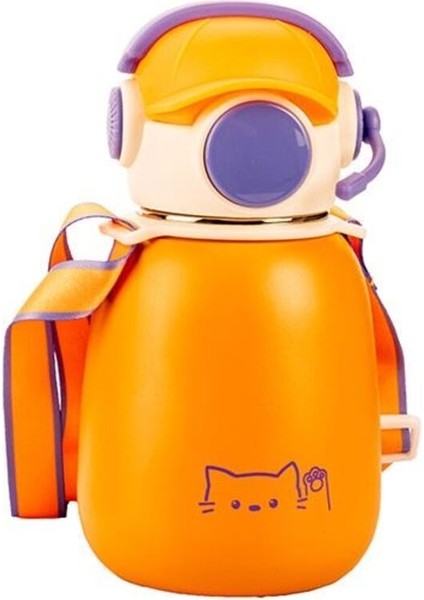 Termos Matara Gamer Şekilli 500 ml Paslanmaz Çelik Çocuk Kız Erkek Içecek Suluk fiyatları