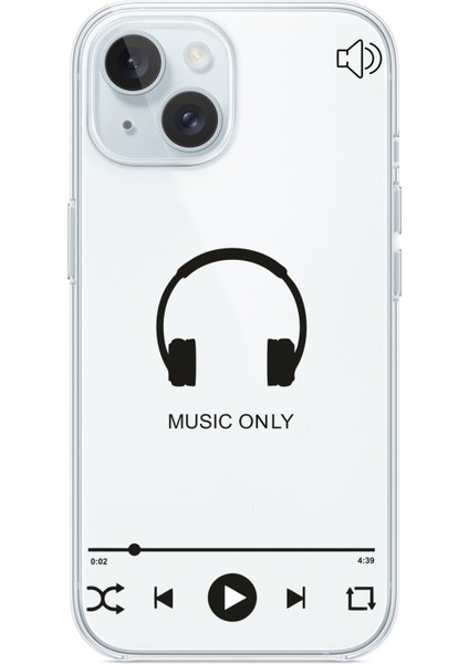 Iphone 13-Iphone 14 Uyumlu Desenli Şeffaf Silikon Kılıf Onlymusıc indirimleri