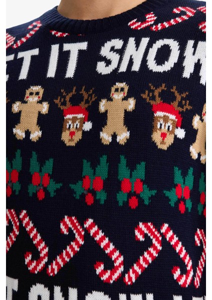 26K801010084 Lacivert Erkek Kazak G1041AX/NV64 fırsatları