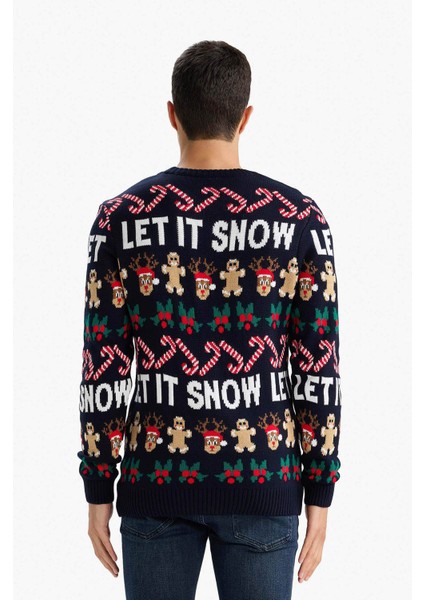 26K801010084 Lacivert Erkek Kazak G1041AX/NV64 indirimleri