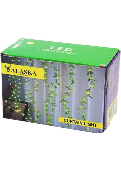 GÜN IŞIĞI - SARMAŞIK 5MT - FİŞLİ FONKSİYONLU PERDE LED - DEKOR LAMBA (3791)