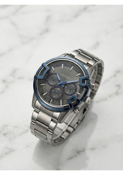 Erkek Kol Saat Gümüş Gri Renk modelleri