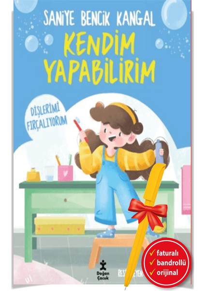 Alfa Kalem+ Saniye Bencik Kangal 4 Kitap (Kendim Yapabilirim Oda Giyinme Duş Uyku) Yeni Çocuk modelleri