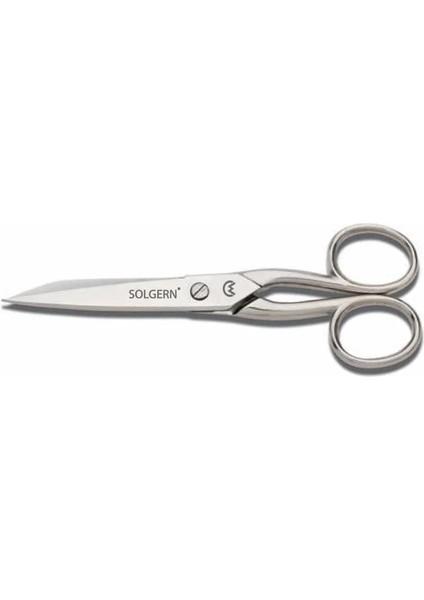 Lounge Solgern M-218 Sivri Uçlu Iplik Temizleme Makası No: 5,5 Inç / 13,97 cm - Nikel Kaplama