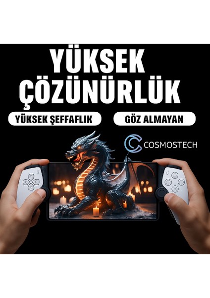 Playstation Portal Temperli Ekran Koruyucu Kırılmaz Cam – 9h Sertlik, Hd Şeffaflık, Parmak Izi Önleyici, Çizilmez indirimleri