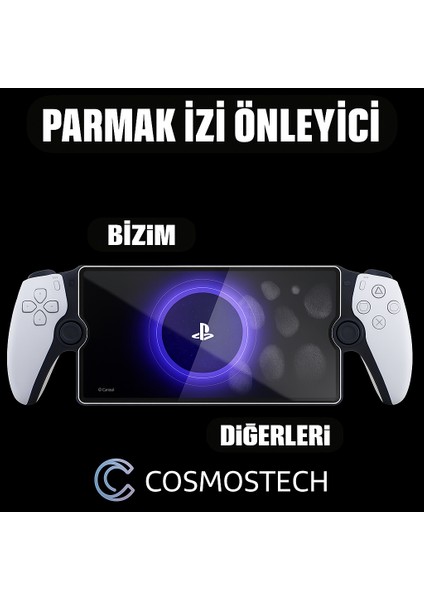 Playstation Portal Temperli Ekran Koruyucu Kırılmaz Cam – 9h Sertlik, Hd Şeffaflık, Parmak Izi Önleyici, Çizilmez