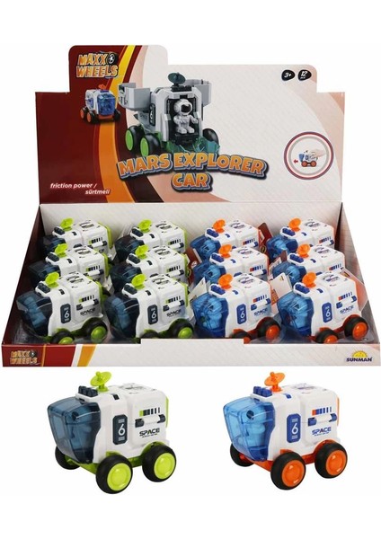 Maxx Wheels Astronotlu Sürtmeli Uzay Aracı