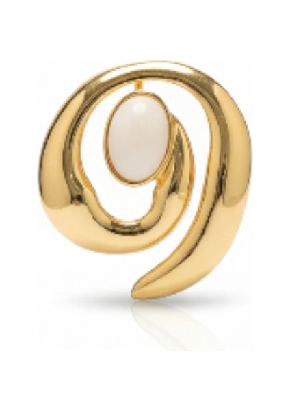 Spiral Tasarım Altın Rengi Küpe indirimleri