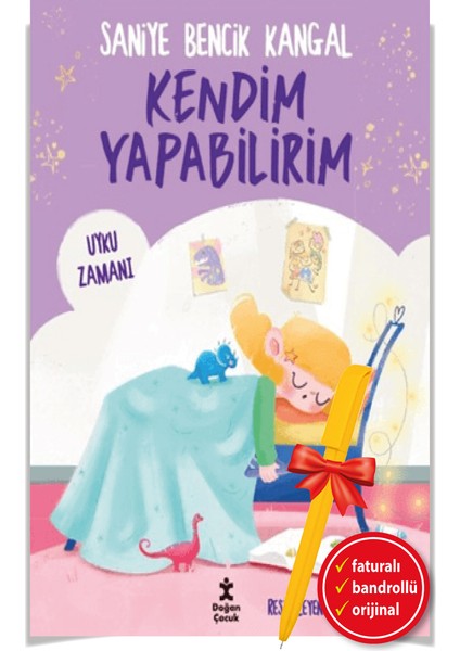 Alfa Kalem+Kendim Yapabilirim - Uyku Zamanı (Saniye Bencik Kangal) Yeni Çocuk Kitap