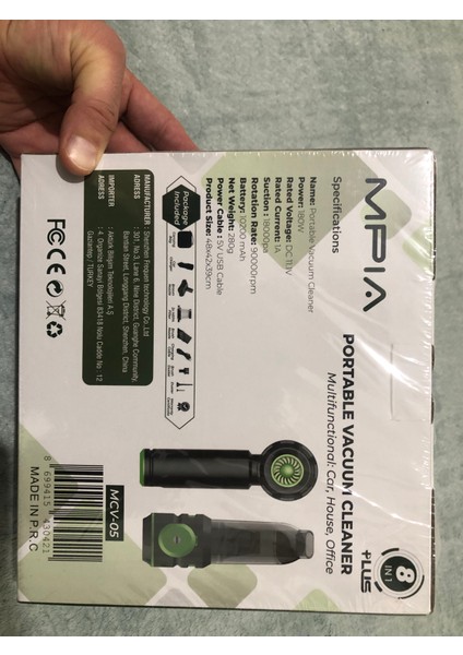 Mpıa 8 In 1 Araç Süpürgesi