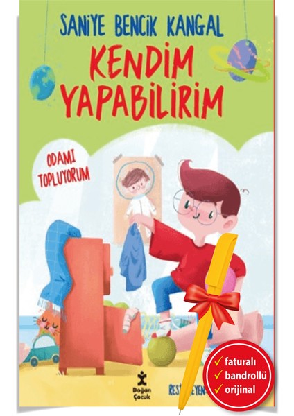 Alfa Kalem+Kendim Yapabilirim - Odamı Topluyorum (Saniye Bencik Kangal) Yeni Çocuk Kitap