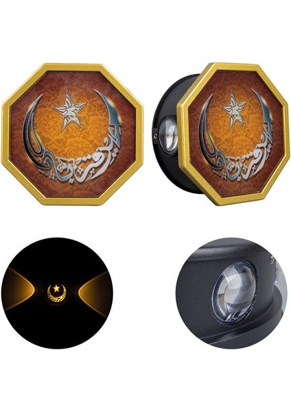 PM-24445 3000K Ayyıldız Hilal Dekoratif LED Duvar Aplik