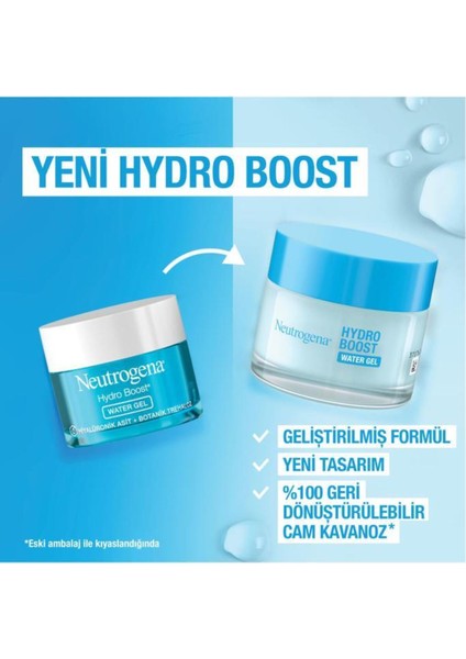 Hidro Boost Su Jeli Normal Ciltler Için Nemlendirici 50 ml X2