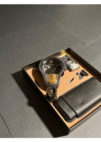 4'lü Puro Seti - Çakmak & Kesici & Kılıf & Küllük & Tutucu fırsatları