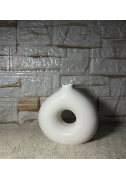 Modern Dekor Vazo Beyaz Vernikli fiyatları