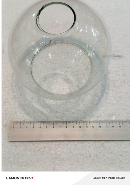 Şeffaf Büyük Top Fanus Avize Camı ( BOY 14CM-ÇAPI 14 CM) modelleri