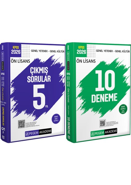 2026 Kpss Ön Lisans Video Çözümlü Çıkmış Sorular 5 Yıl - 2026 Kpss Ön Lisans Çözümlü 10 Deneme