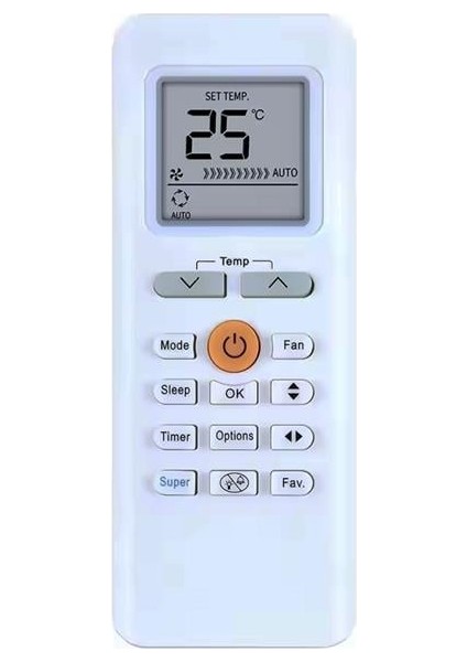 Midea Blanc 12000 Btu Kumandası