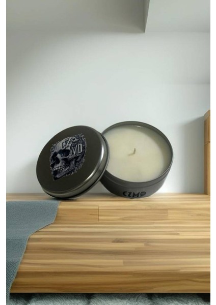 Anatomical Skull Metal Kutulu Soya Mum – 150 gr