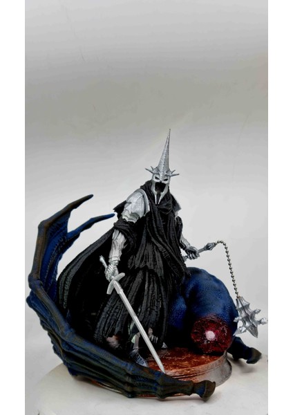 Witch King Fell Beast Figür Nazgül Lord Of The Rings Ejderha 25CM