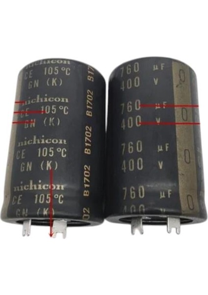 760 Mf 400 Volt Blok Kondansatör