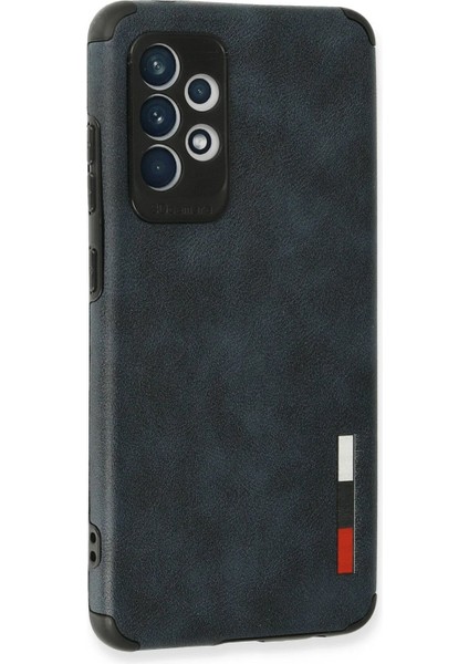 Samsung Galaxy A72 Kılıf Loop Deri Silikon - LACIVERT-(5796) modelleri