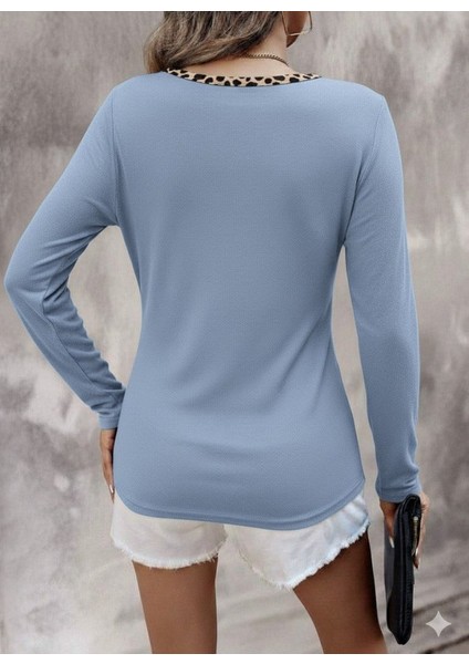 Cottonlab Kadın Uzun Kollu V Yakalı Kaşkorse Bluz fiyatları