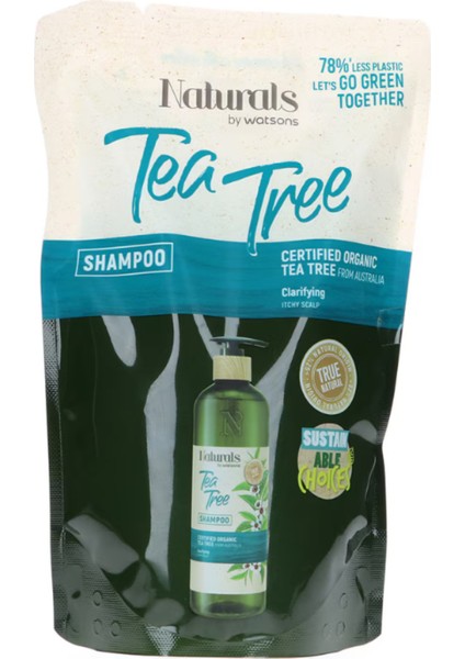 Tea Tree Oil Balancing Refill Shampoo 450 ml – For Problematic Scalp modelleri