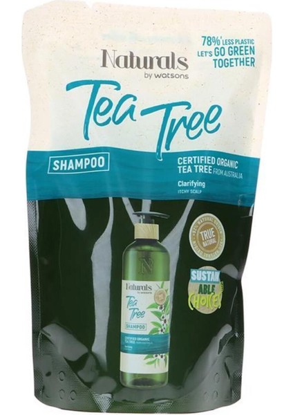 Tea Tree Shampoo Refills 450ML