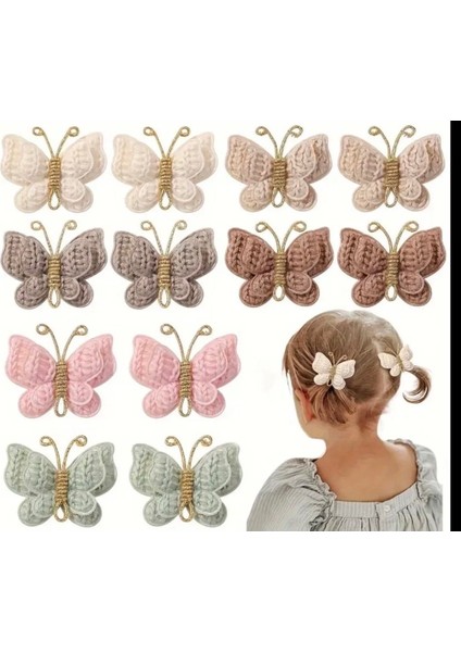 Vintage Örgü Kelebek Toka fiyatları