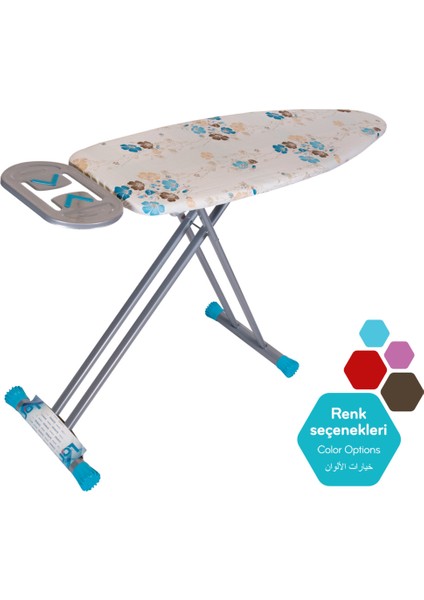 Pratik ve Şık Truva Ütü Masası 45X126 Cm, Rahat Kullanım Sağlar