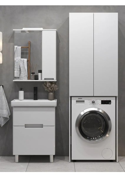 Amazon Mdf Çamaşır Makinesi Dolabı