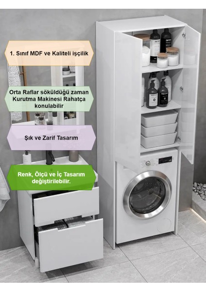 Amazon Mdf Çamaşır Makinesi Dolabı indirimleri
