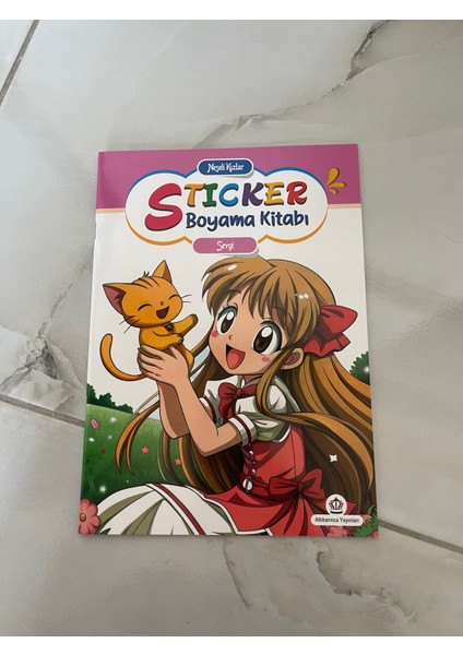Sticker Boyama Kitabı modelleri