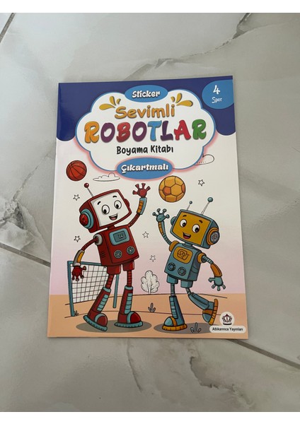Sevimli Robotlar Boyama Kitabı fiyatları