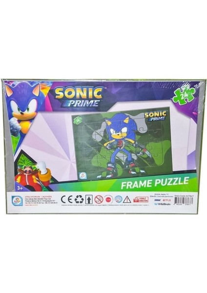 Sonic 24 Parça Frame Puzzle 2