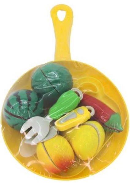 Tava Meyve Sebze Kesilebilen Oyuncak