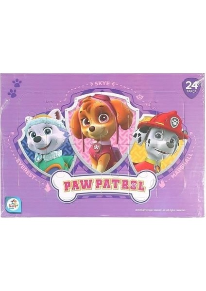 Paw Patrol Frame Puzzle 24 Parça