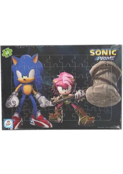 Sonic 48 Parça Frame Puzzle