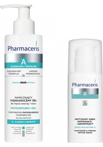 Tıghtenıng And Fırmıng Peptıde Cream And Moısturızıng Physıologıcal Cleansıng Gel Set