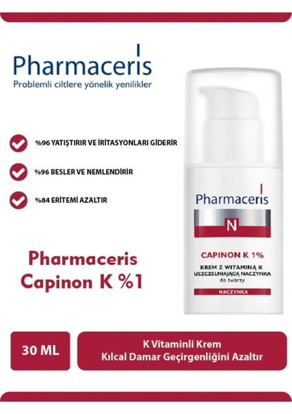 Morlukları, Damar Görünümünü ve Göz Altı Morluklarını Azaltan Yüz Kremi-30 ml Eleg. 2475