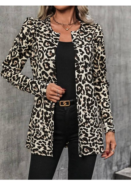 Cottonlab Kadın Uzun Kollu Alın Omuz Önü Açık Şardonlu Dalgıç Ceket fiyatları