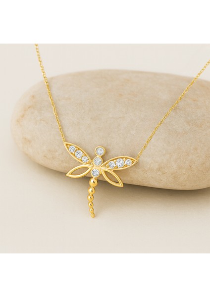 14 Ayar Altın Minik Yusufçuk Kolye fiyatları