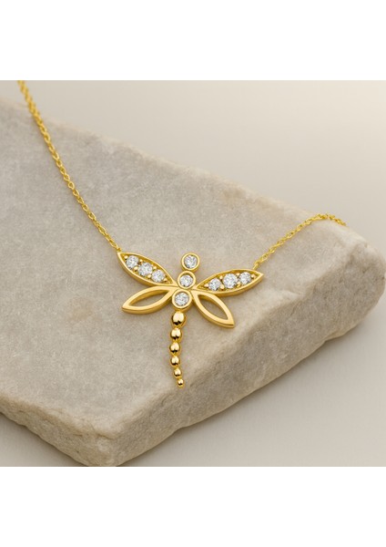 14 Ayar Altın Minik Yusufçuk Kolye fırsatları