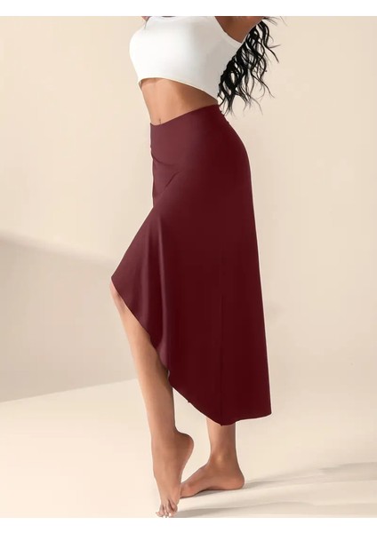 Cottonlab Kadın Cep Detay Taytlı Sandy Etek modelleri