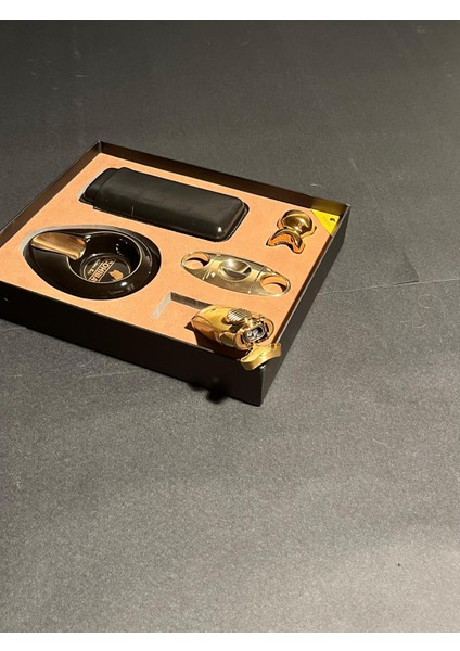 5'li Puro Seti - Çakmak & Kesici & Kılıf & Küllük & Tutucu modelleri