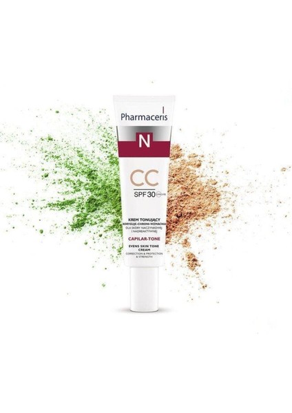 N Capilar-Cc Cream That Strengthens Skin, Balances And Harmonizes Tone - SPF30 40 ml 3117ERDM modelleri