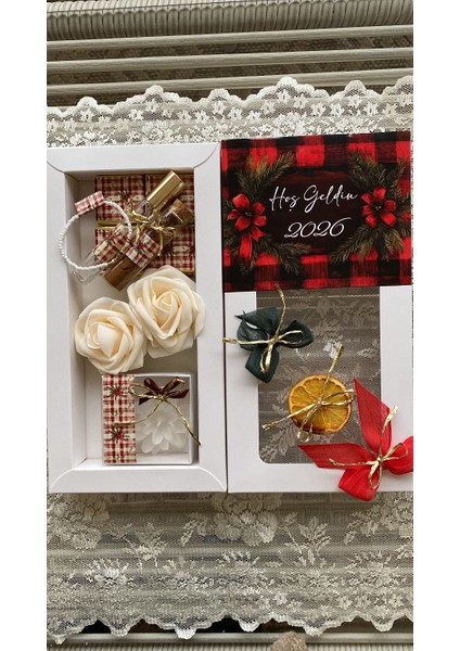 Yılbaşı Hediye Çikolata Kutusu